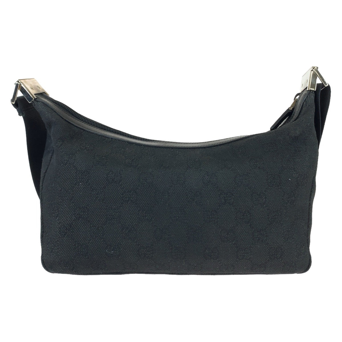 Gucci GG Canvas Black Shoulder Bag