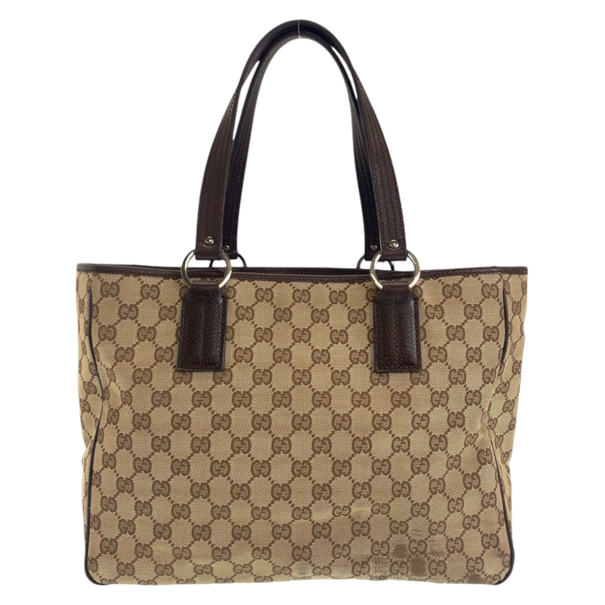 Gucci GG Canvas Tote Bag 113017 in Very Good Condition