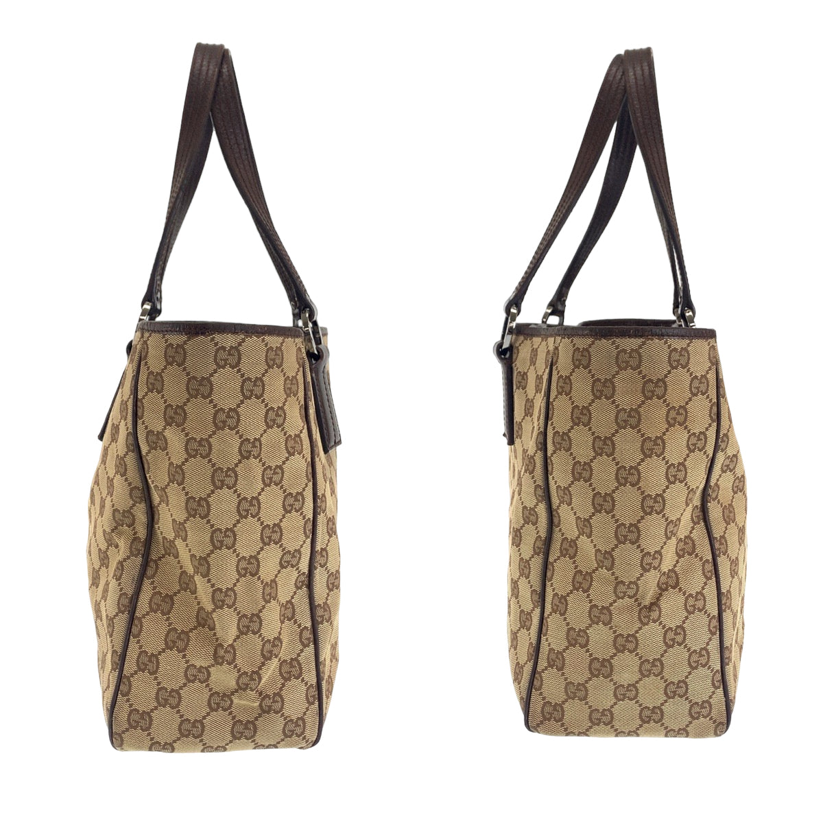 Gucci Brown GG Canvas Tote Bag