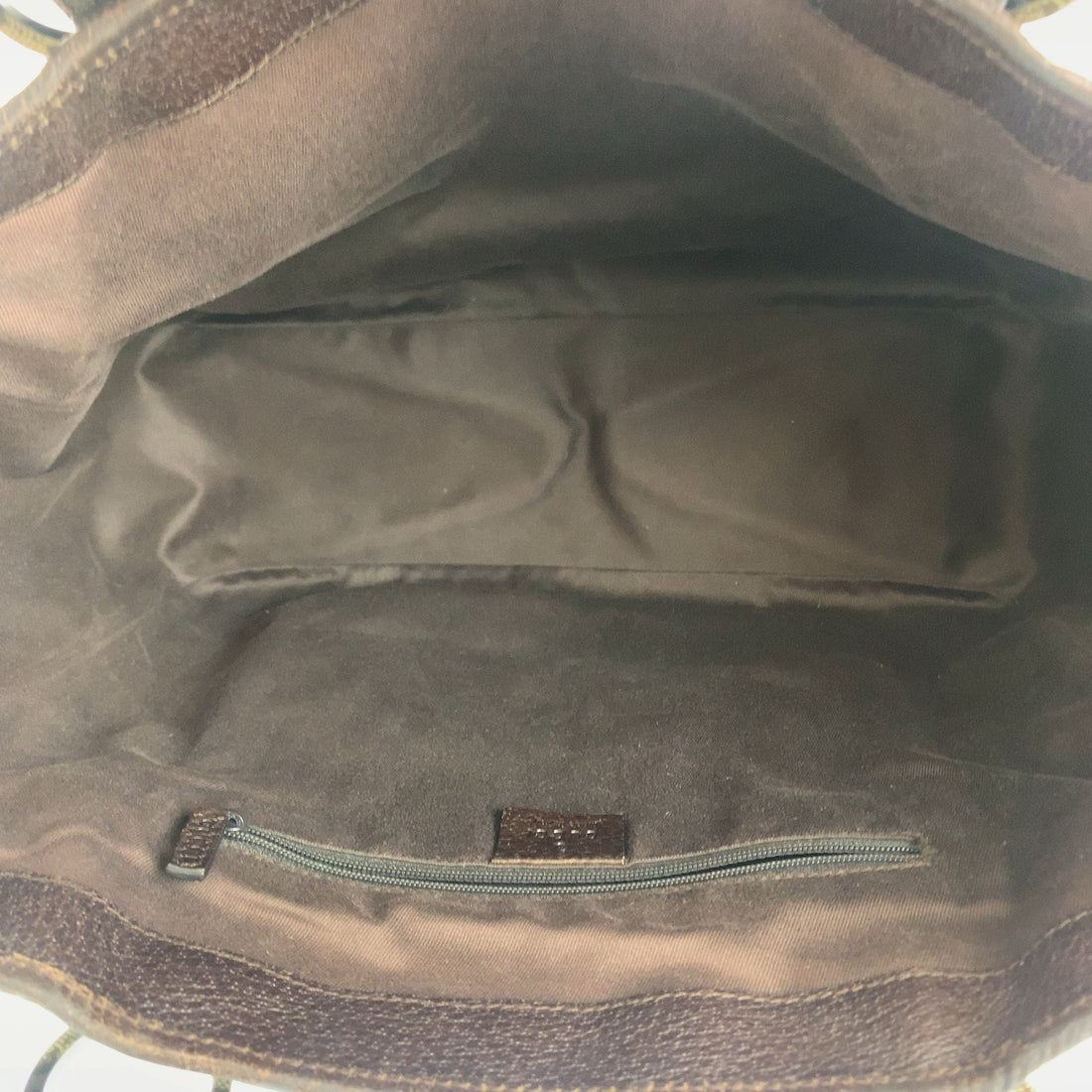 Gucci Brown GG Canvas Tote Bag