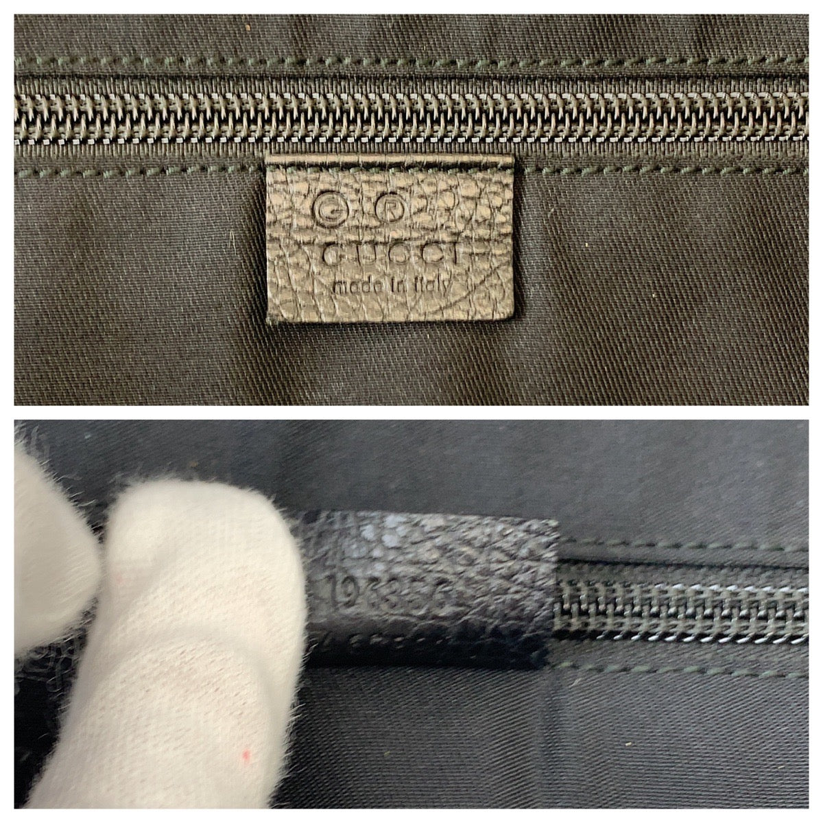 Gucci Nylon Boston Bag 2WAY Shoulder Bag in Great Condition