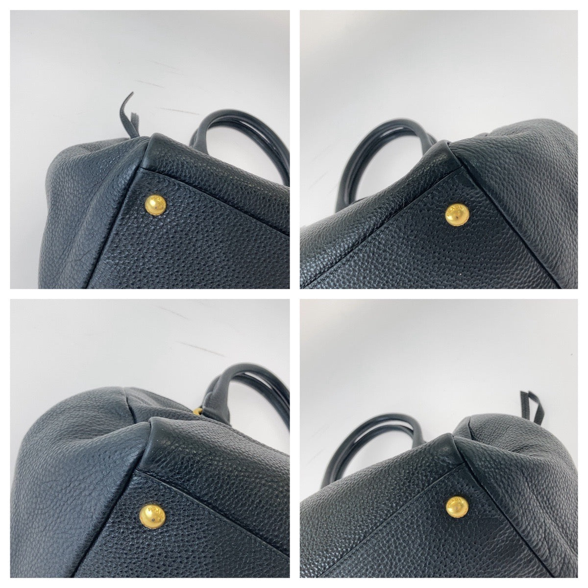 Prada Vitello Daino Leather Tote Bag