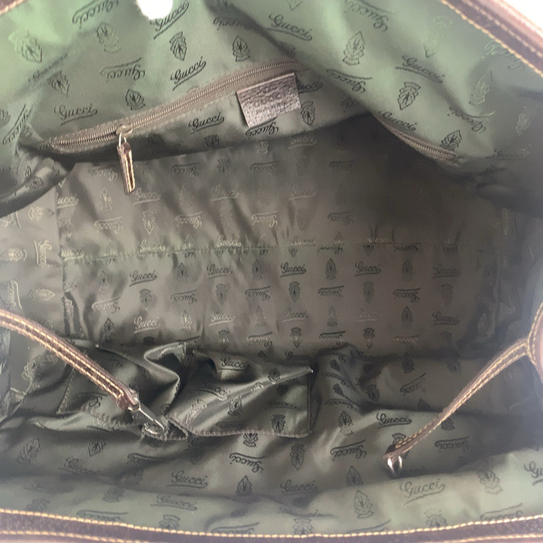 Gucci Diamante Canvas Boston Bag