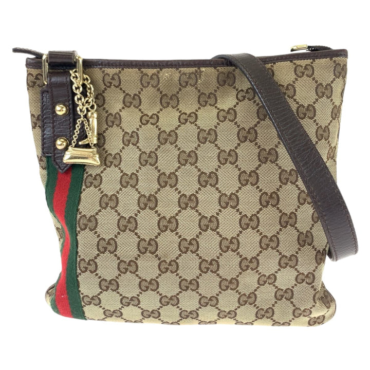 Gucci GG Canvas Shoulder Bag 407885