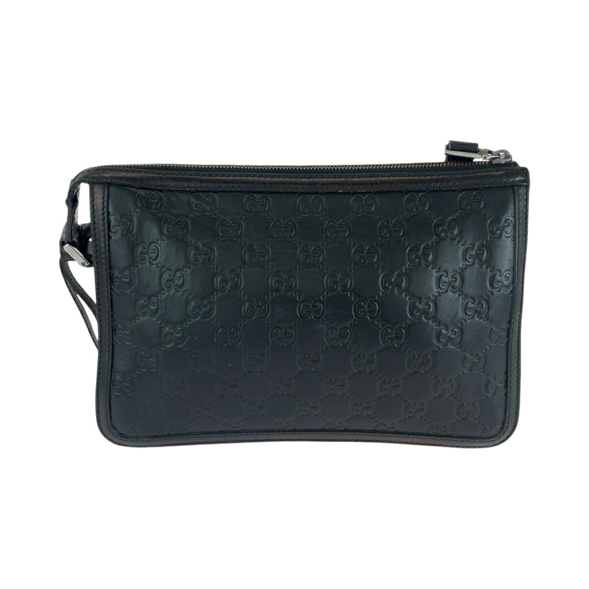 Gucci Leather Black Clutch Bag