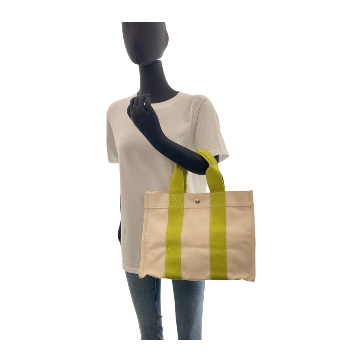 Hermes Bora Bora PM Canvas Tote Bag in Very Good Condition