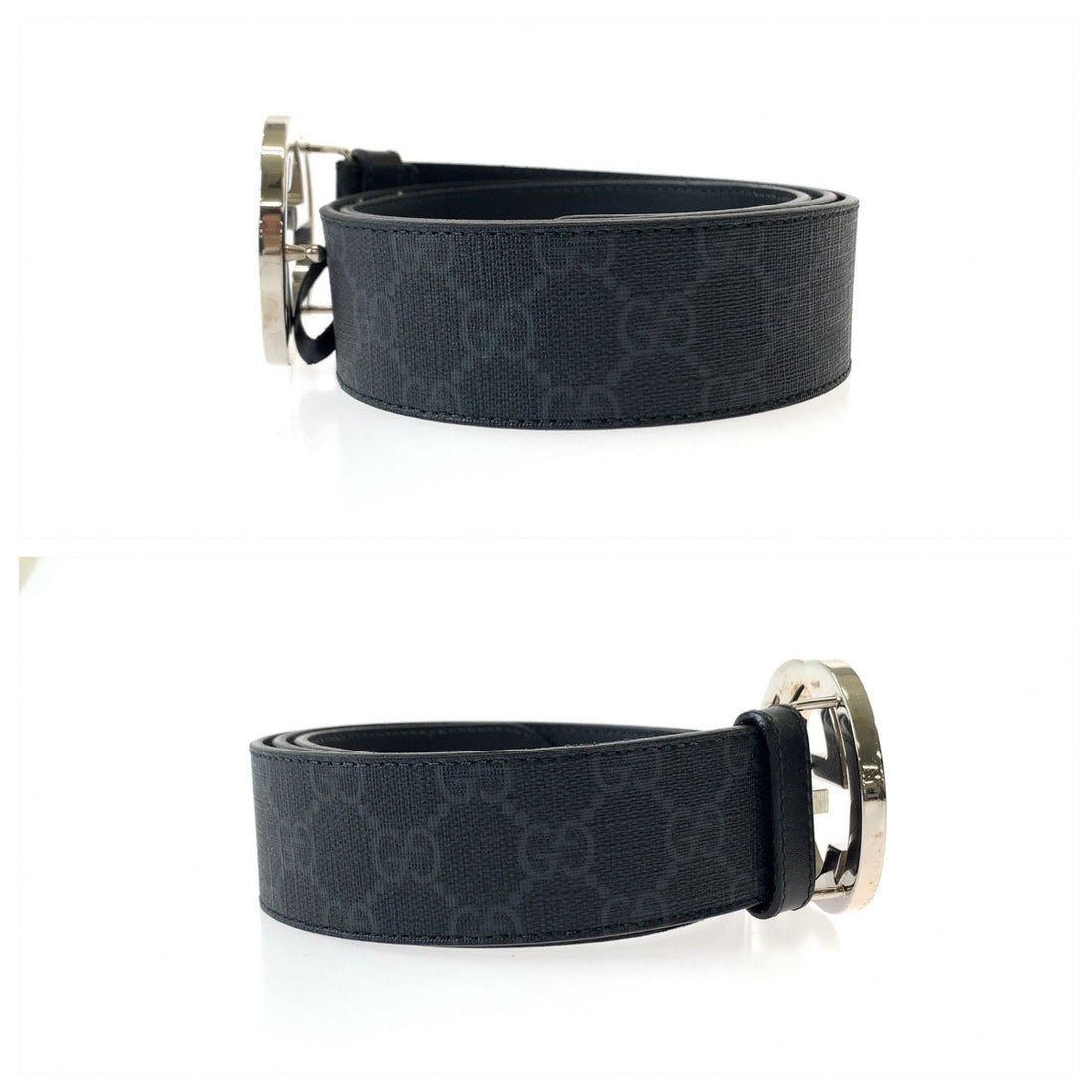 Gucci Interlocking GG Supreme Canvas Belt