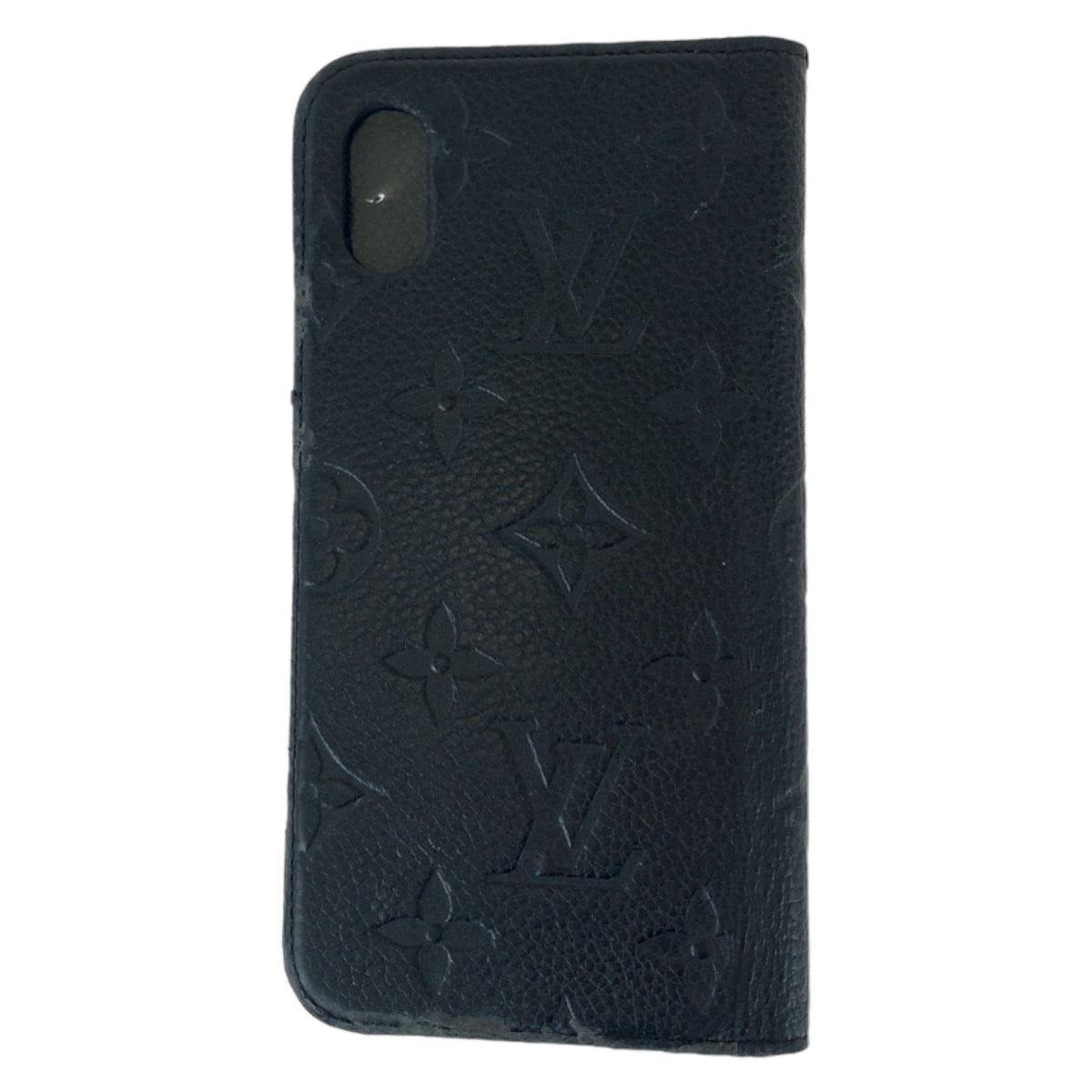 Louis Vuitton Monogram Empreinte Folio Leather iPhone X/XS Case in Very Good Condition