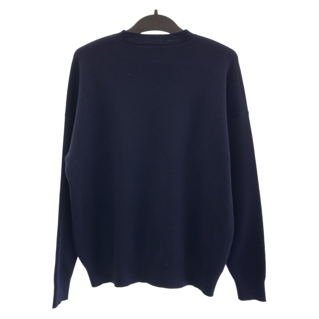 Loewe Wool Heart Logo Sweater Navy Blue in Very Good Condition