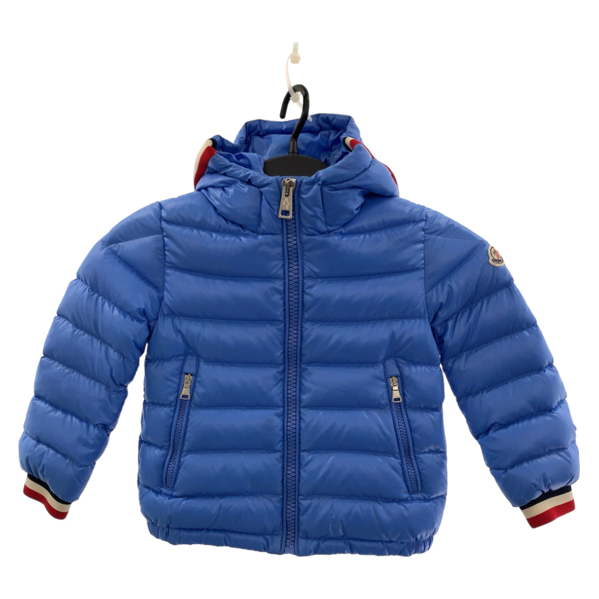 Moncler Nylon Down Jacket Kids Blue