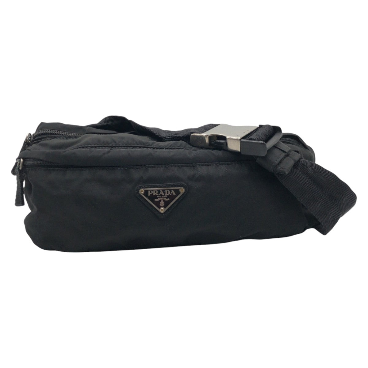 Prada Nylon Tessuto Logo Waist Bag