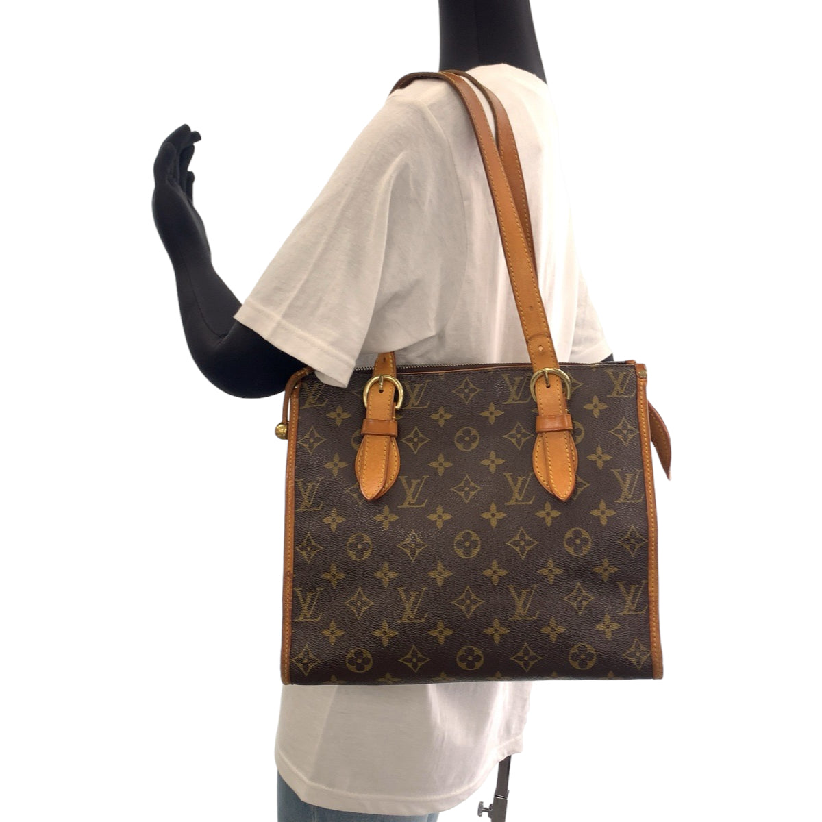 Louis Vuitton Monogram Popincourt Tote Bag M40007 in Very Good Condition