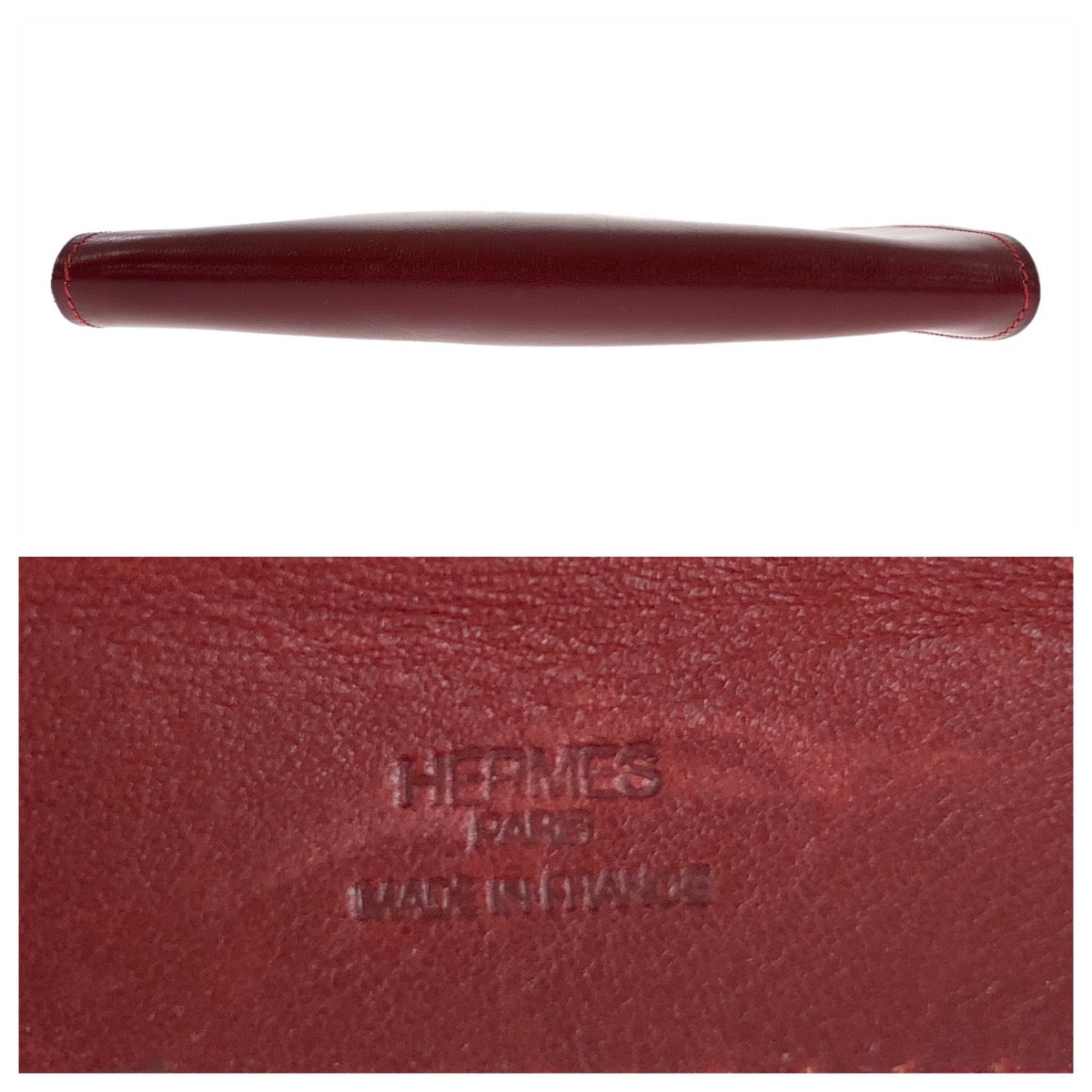 Hermes Onimetu Leather Shoulder Bag