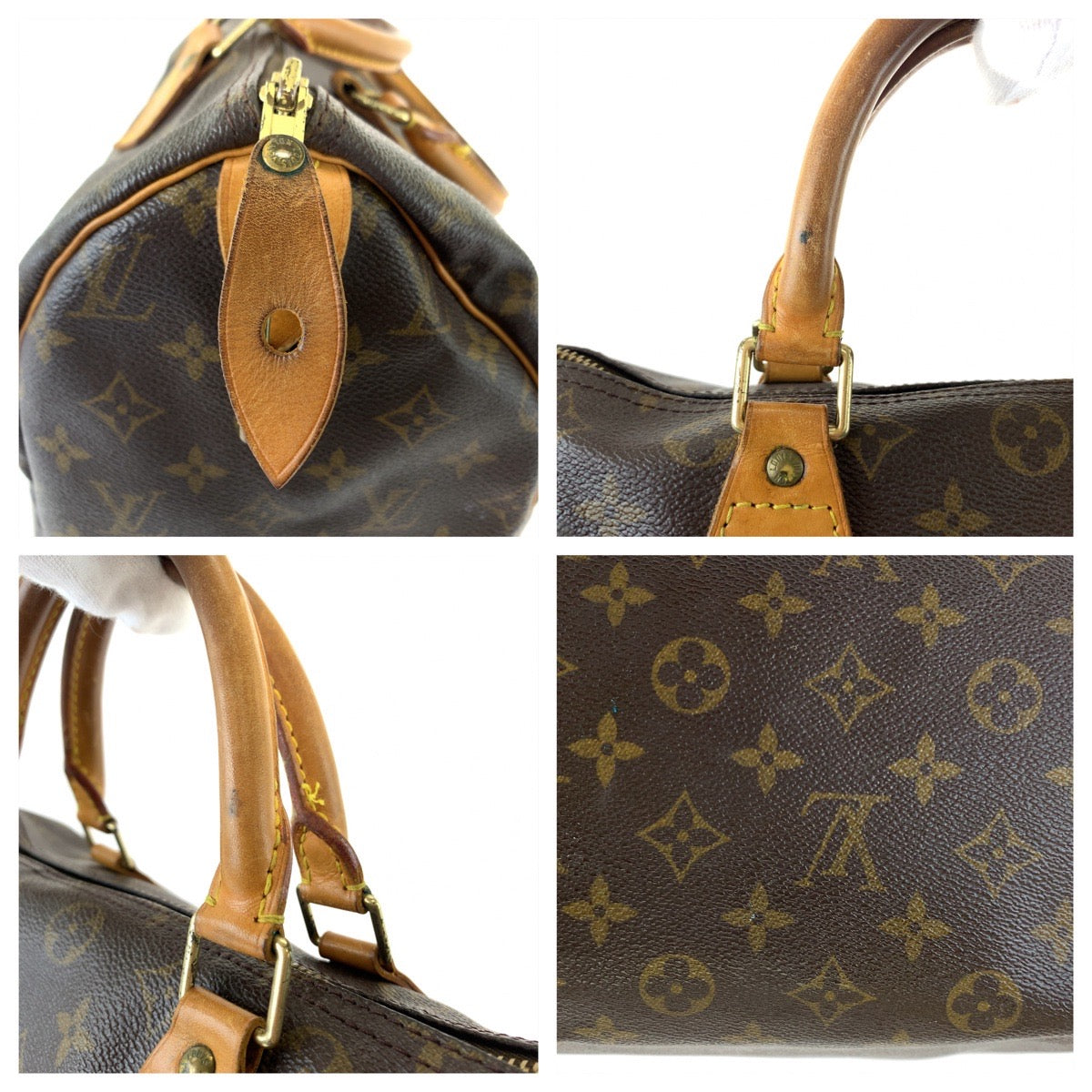 Louis Vuitton Monogram Speedy 30 Handbag M41526