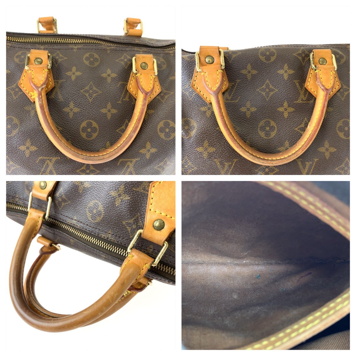 Louis Vuitton Monogram Speedy 30 Handbag M41526