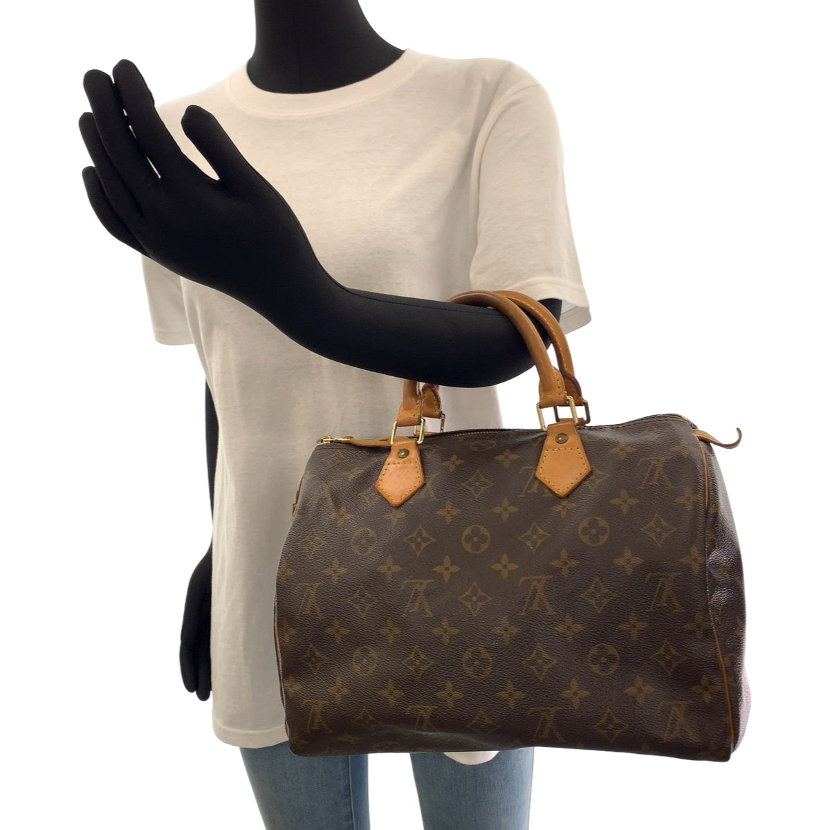 Louis Vuitton Monogram Speedy 30 Handbag M41526