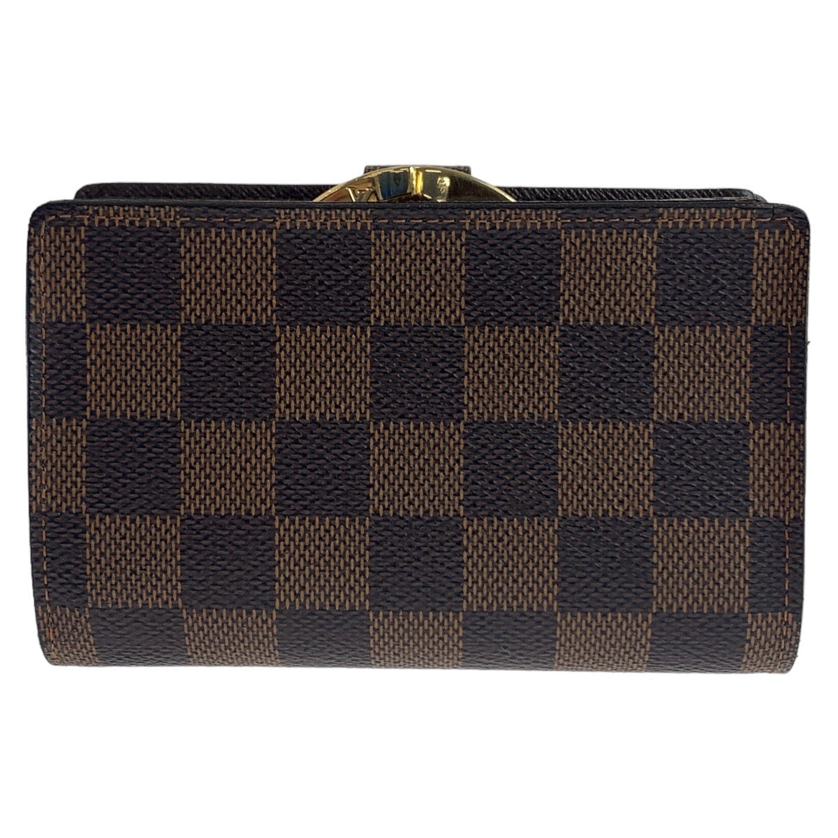 Louis Vuitton Damier Portefeuille Viennois Compact Wallet N61674 in Very Good Condition