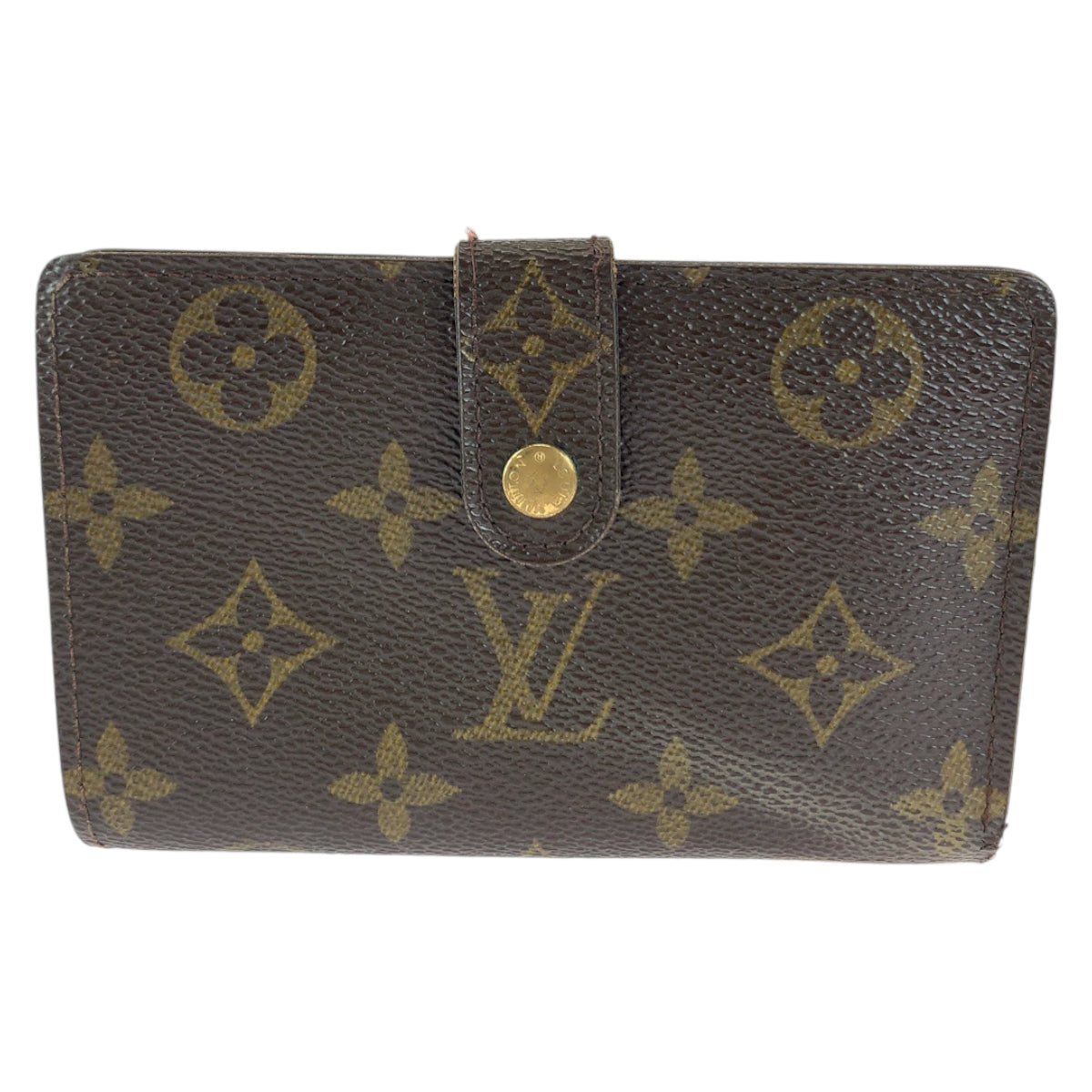 Louis Vuitton Monogram Portefeuille Viennois Compact Wallet M61674 in Very Good Condition