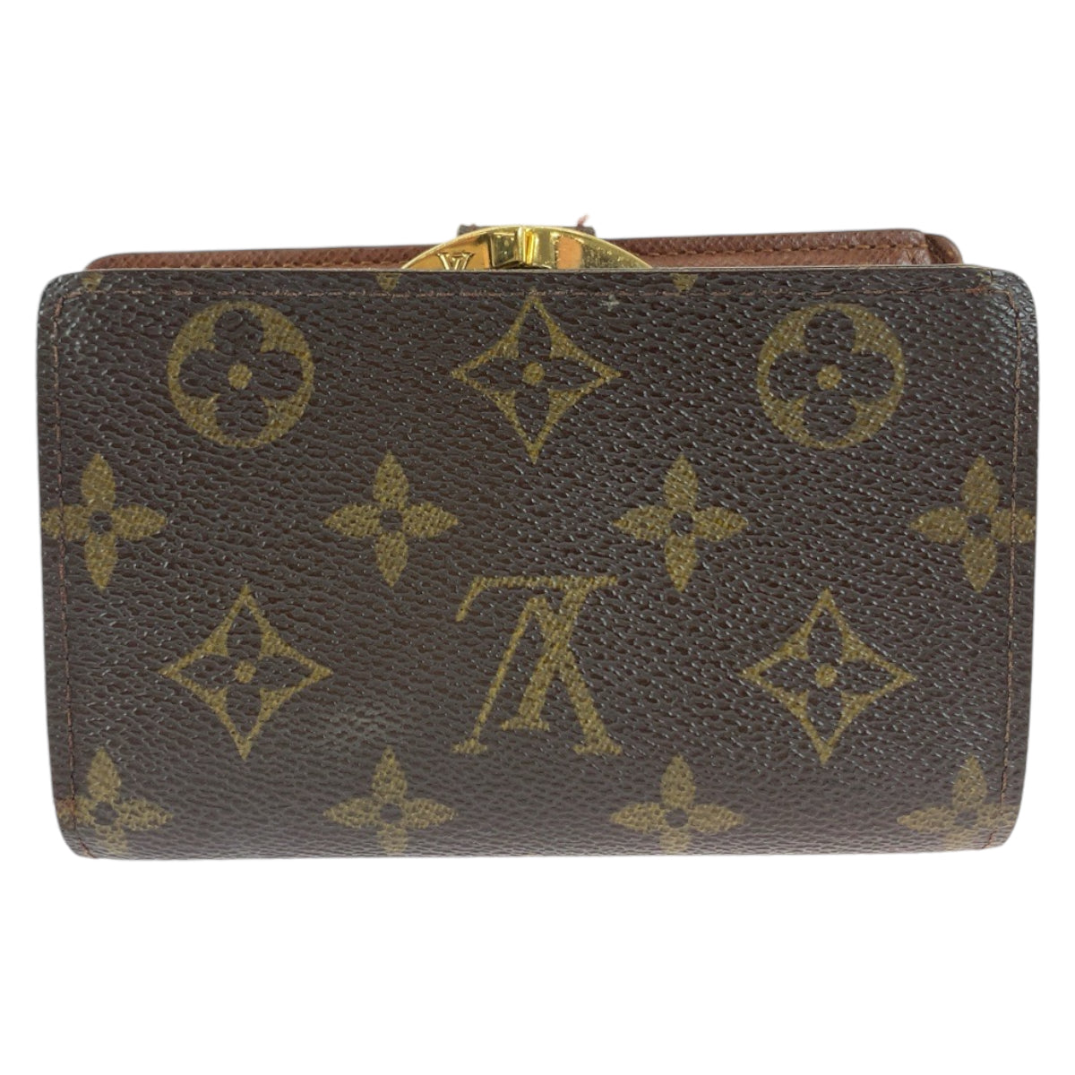 Louis Vuitton Monogram Portefeuille Viennois Compact Wallet M61674 in Very Good Condition