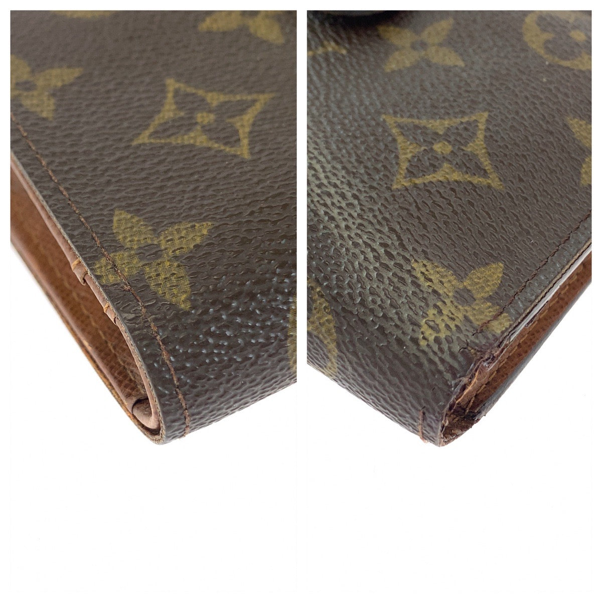 Louis Vuitton Monogram Portefeuille Viennois Compact Wallet M61674 in Very Good Condition