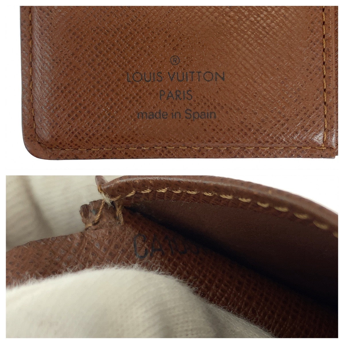 Louis Vuitton Monogram Portefeuille Viennois Compact Wallet M61674 in Very Good Condition