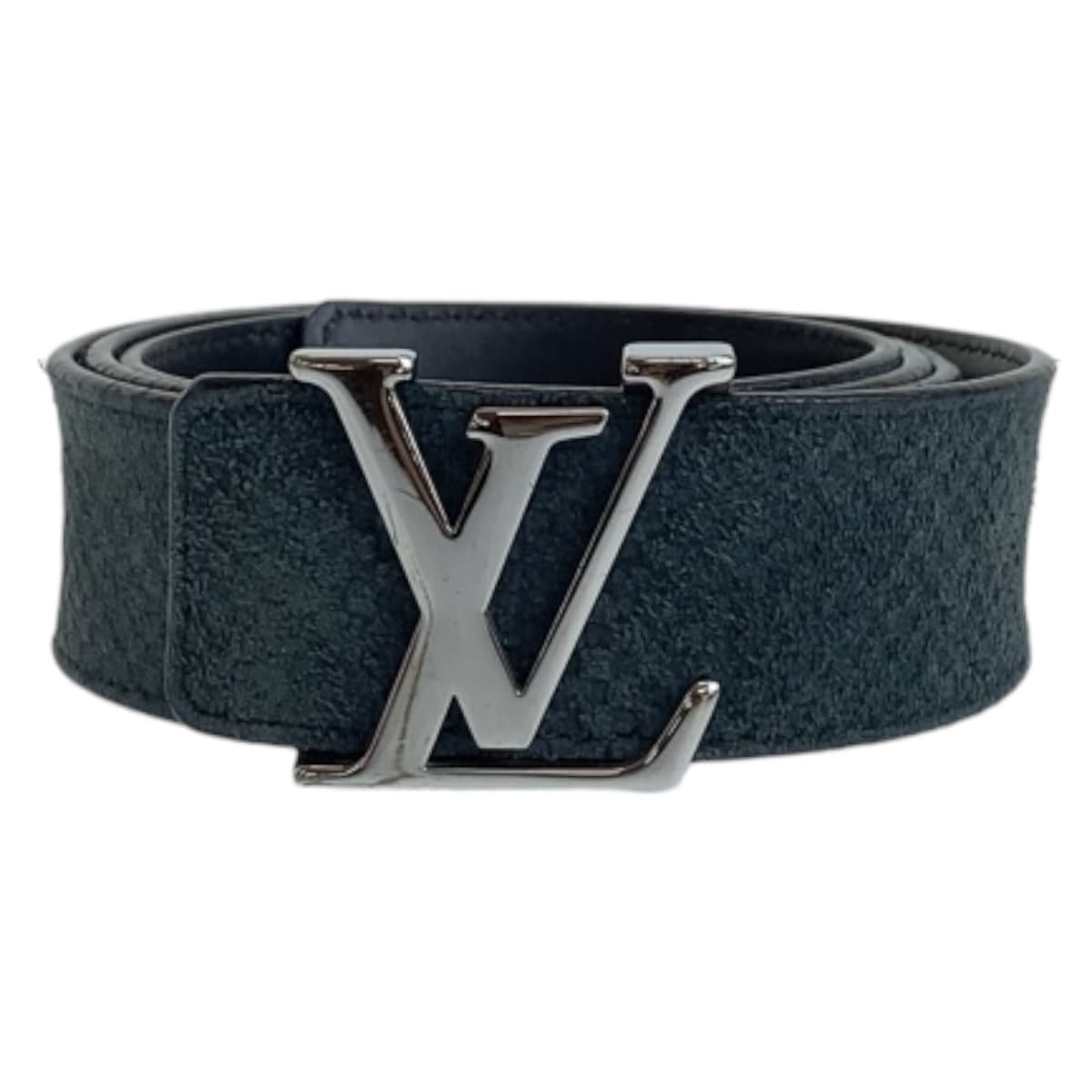 Louis Vuitton Micro Damier Suede Leather Belt