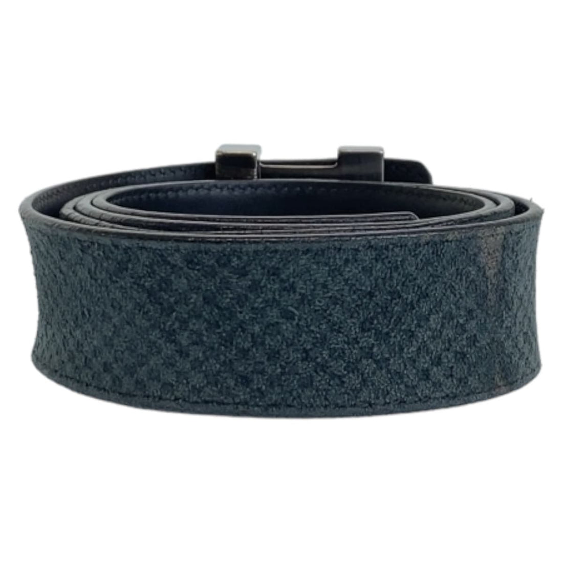 Louis Vuitton Micro Damier Suede Leather Belt