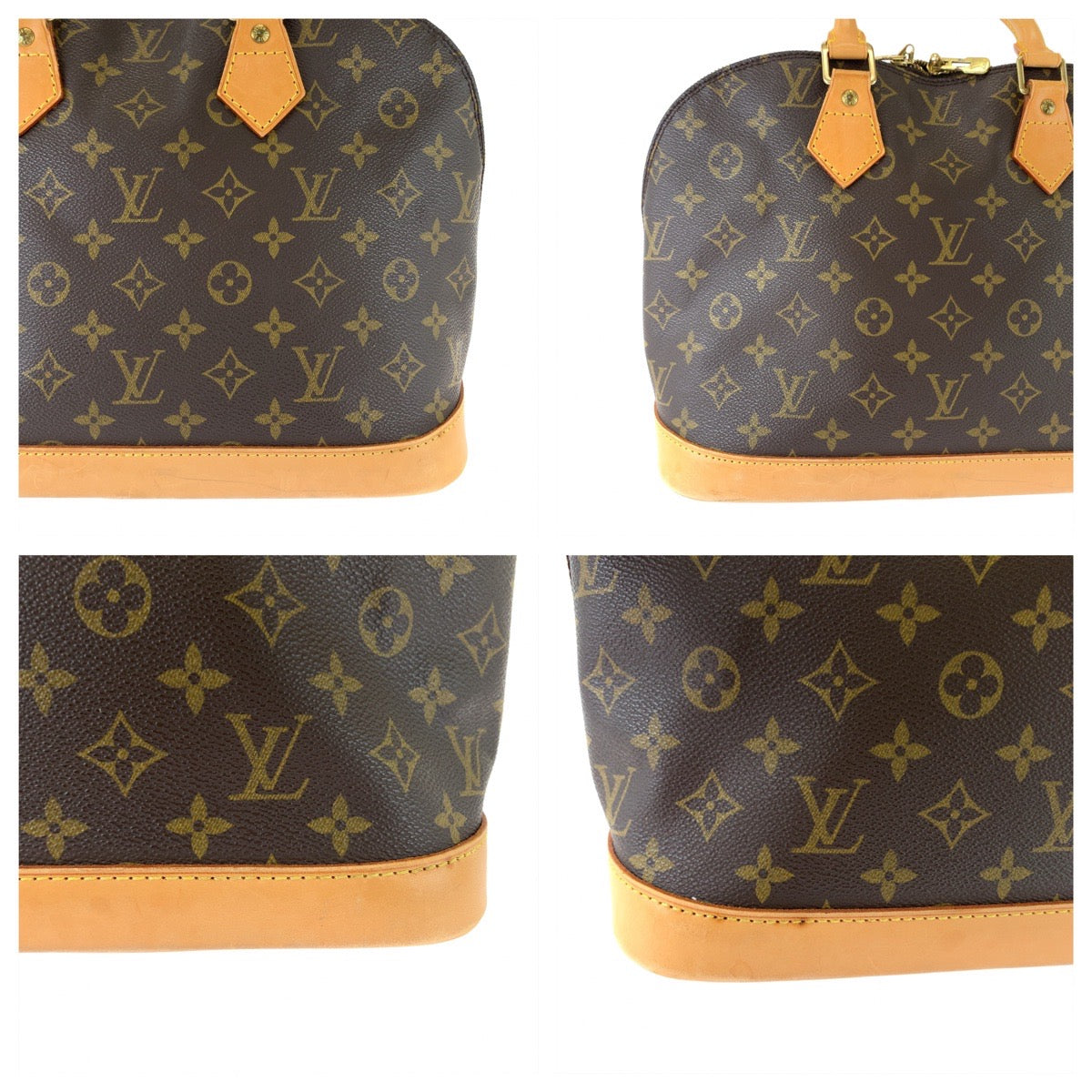 Louis Vuitton Alma PM Brown Handbag