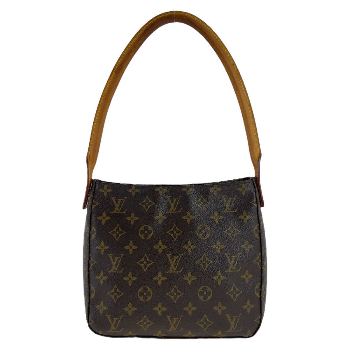 Louis Vuitton Monogram Looping MM Shoulder Bag PVC/Leather M51146 in Very Good Condition