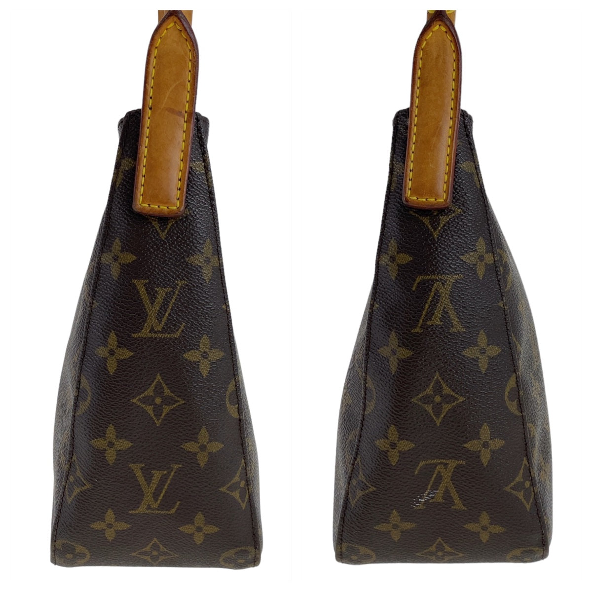 Louis Vuitton Monogram Looping MM Shoulder Bag PVC/Leather M51146 in Very Good Condition