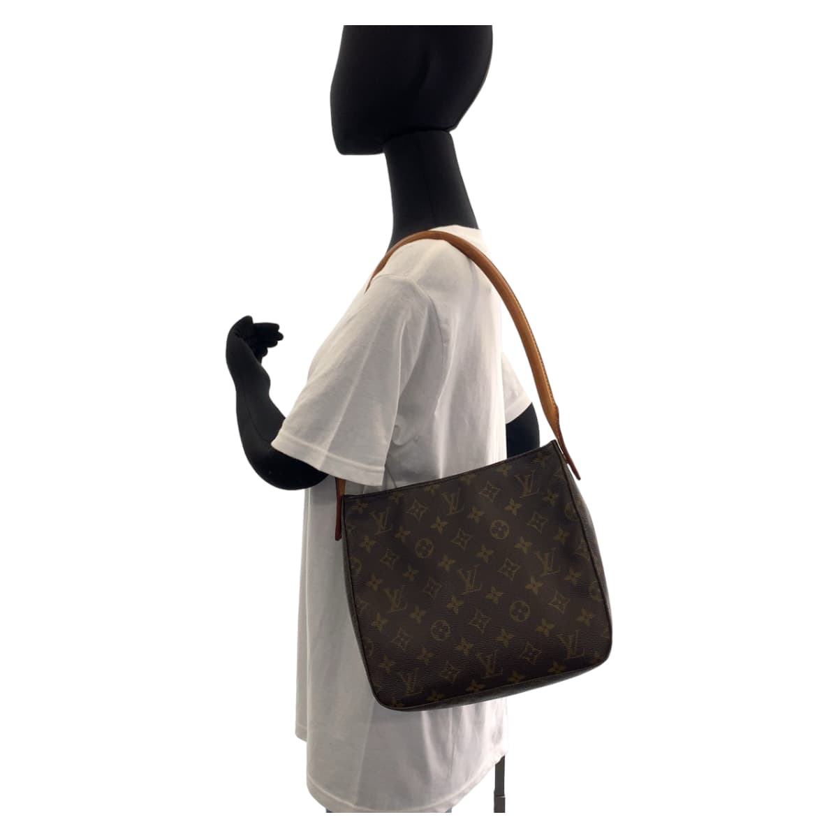 Louis Vuitton Monogram Looping MM Shoulder Bag M51146 in Very Good Condition