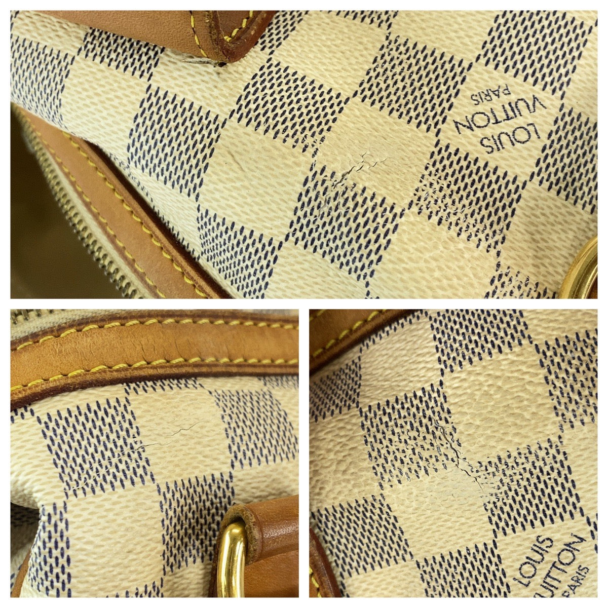 Louis Vuitton Damier Azur Stresa PM Tote Bag in Very Good Condition