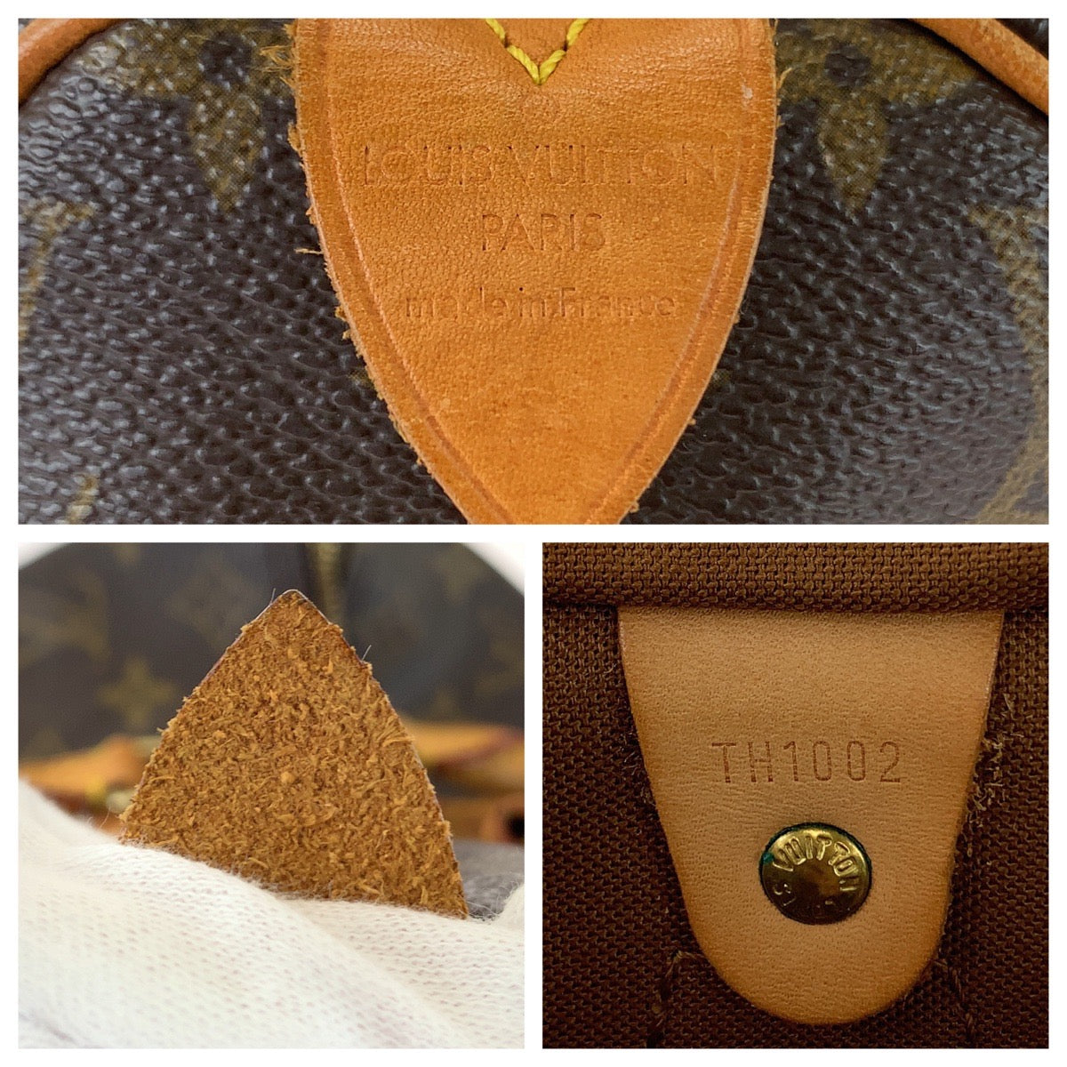 Louis Vuitton Monogram Speedy 30 Handbag M41526