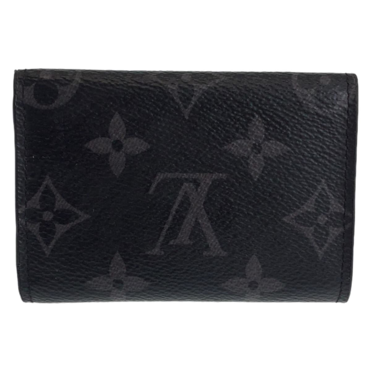 Louis Vuitton Monogram Eclipse Discovery Compact Wallet in Very Good Condition