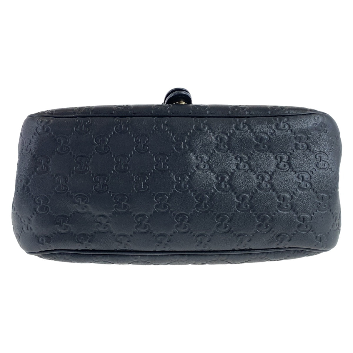 Gucci Leather Shoulder Bag Black