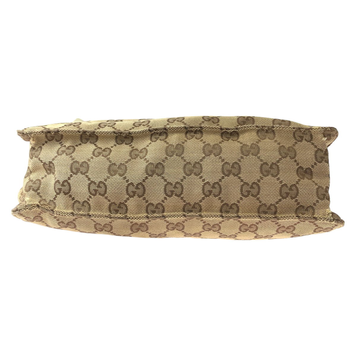 Gucci GG Canvas Shoulder Bag Brown Beige