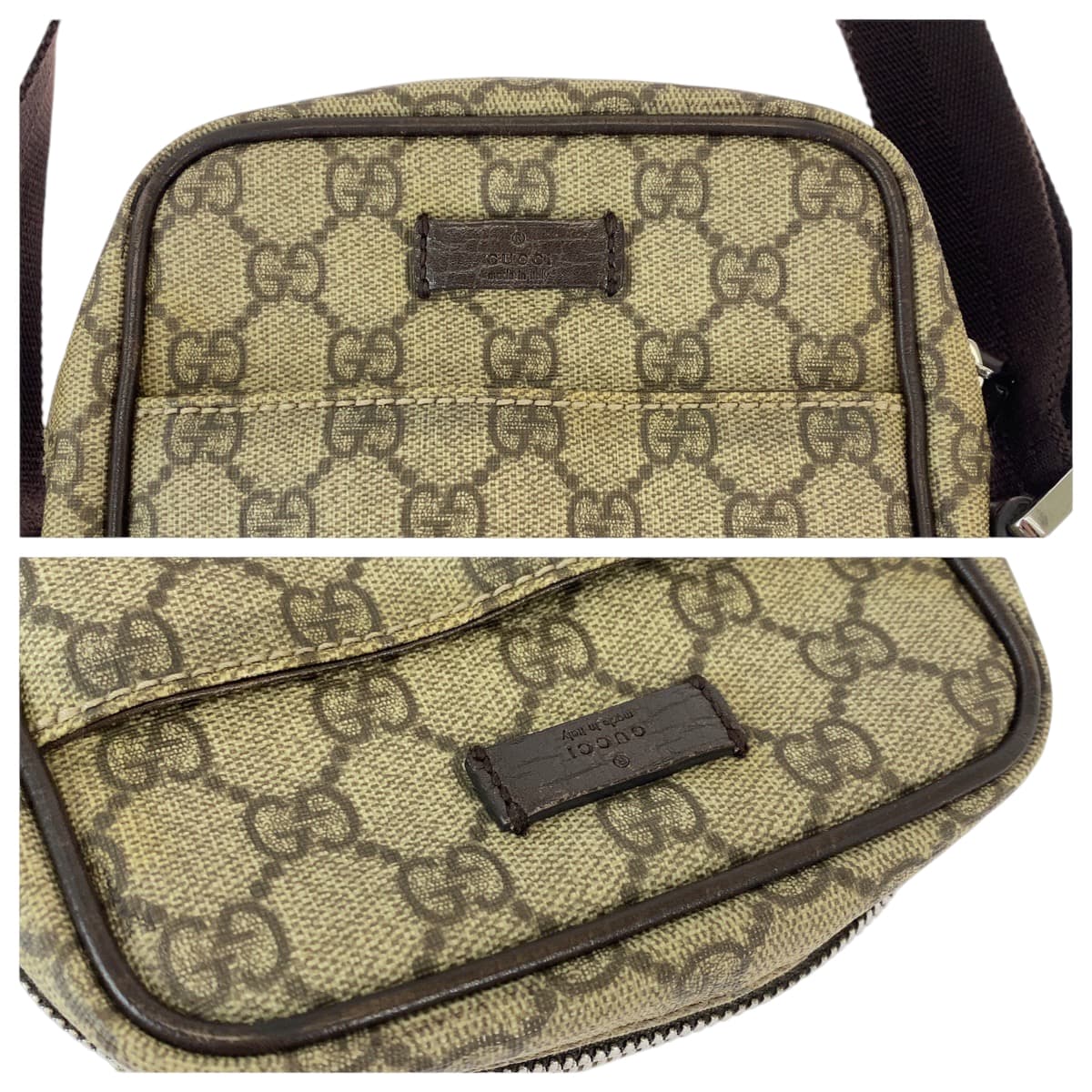 Gucci GG Supreme Canvas Shoulder Bag