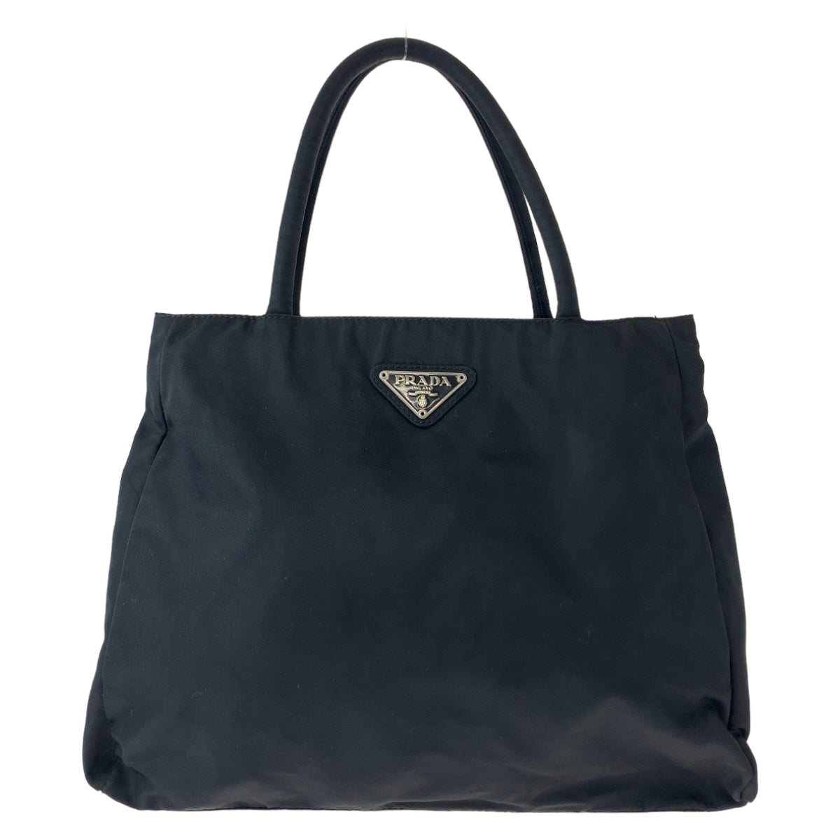 Prada Nylon Tessuto Triangle Logo Tote Bag in Very Good Condition