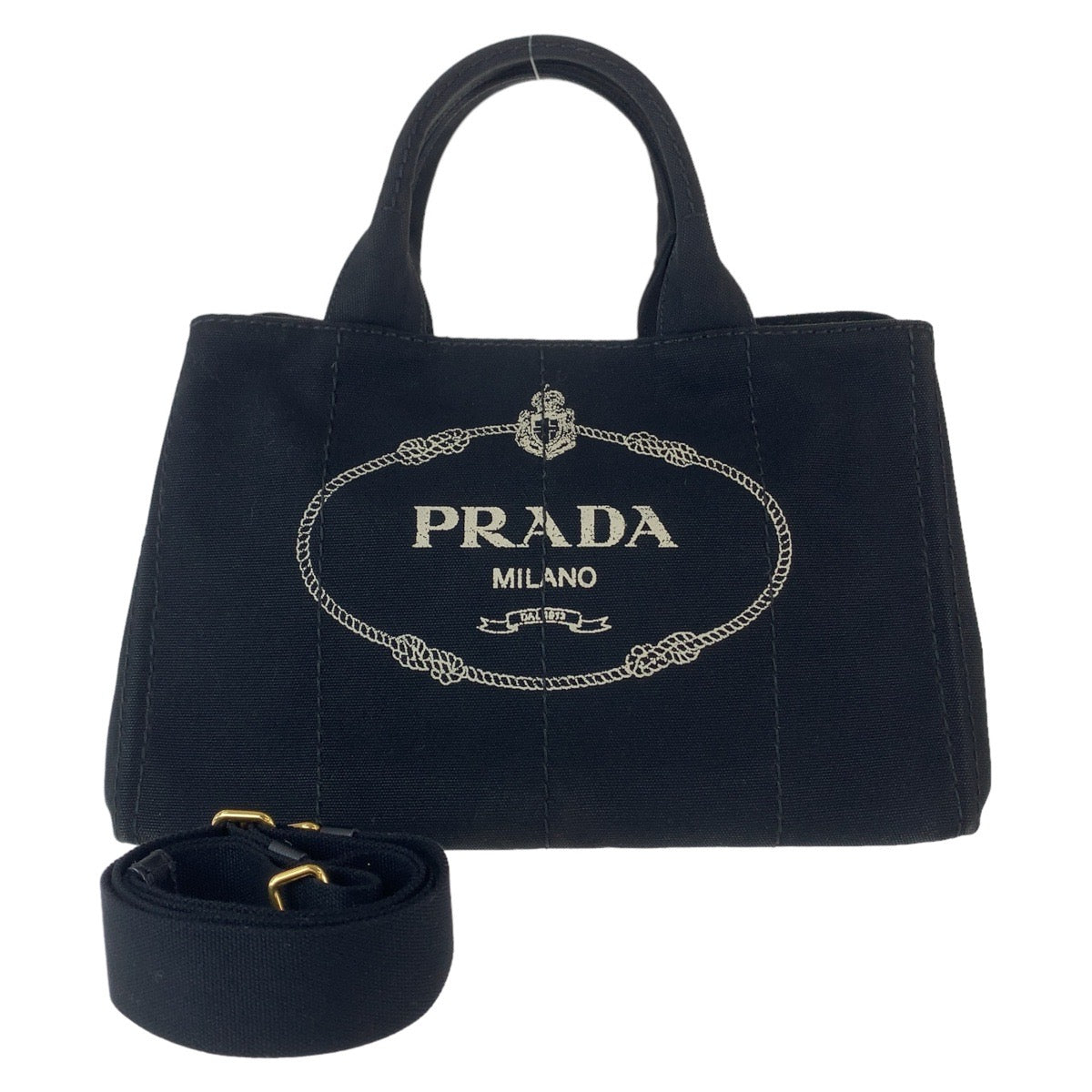 Prada Canvas Canapa Tote Bag in Great Condition