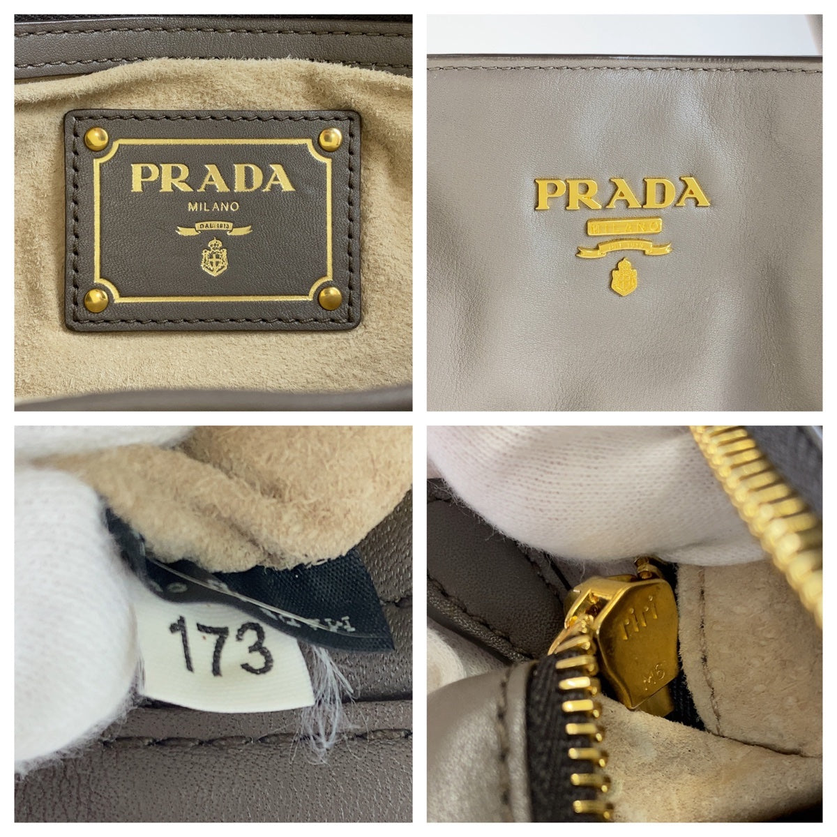 Prada Leather Tote Bag