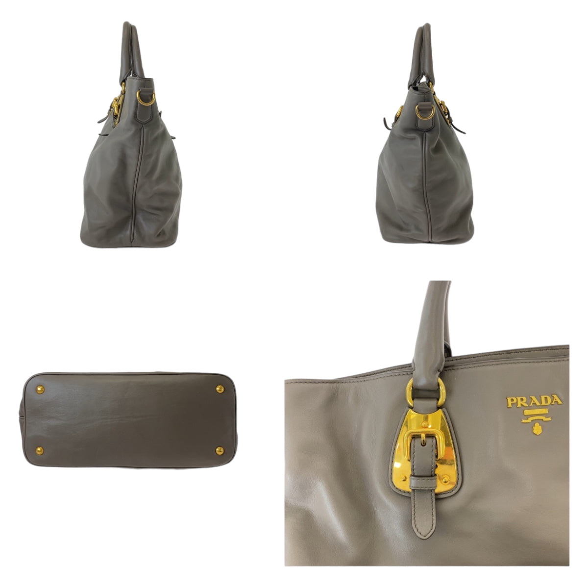 Prada Leather Tote Bag