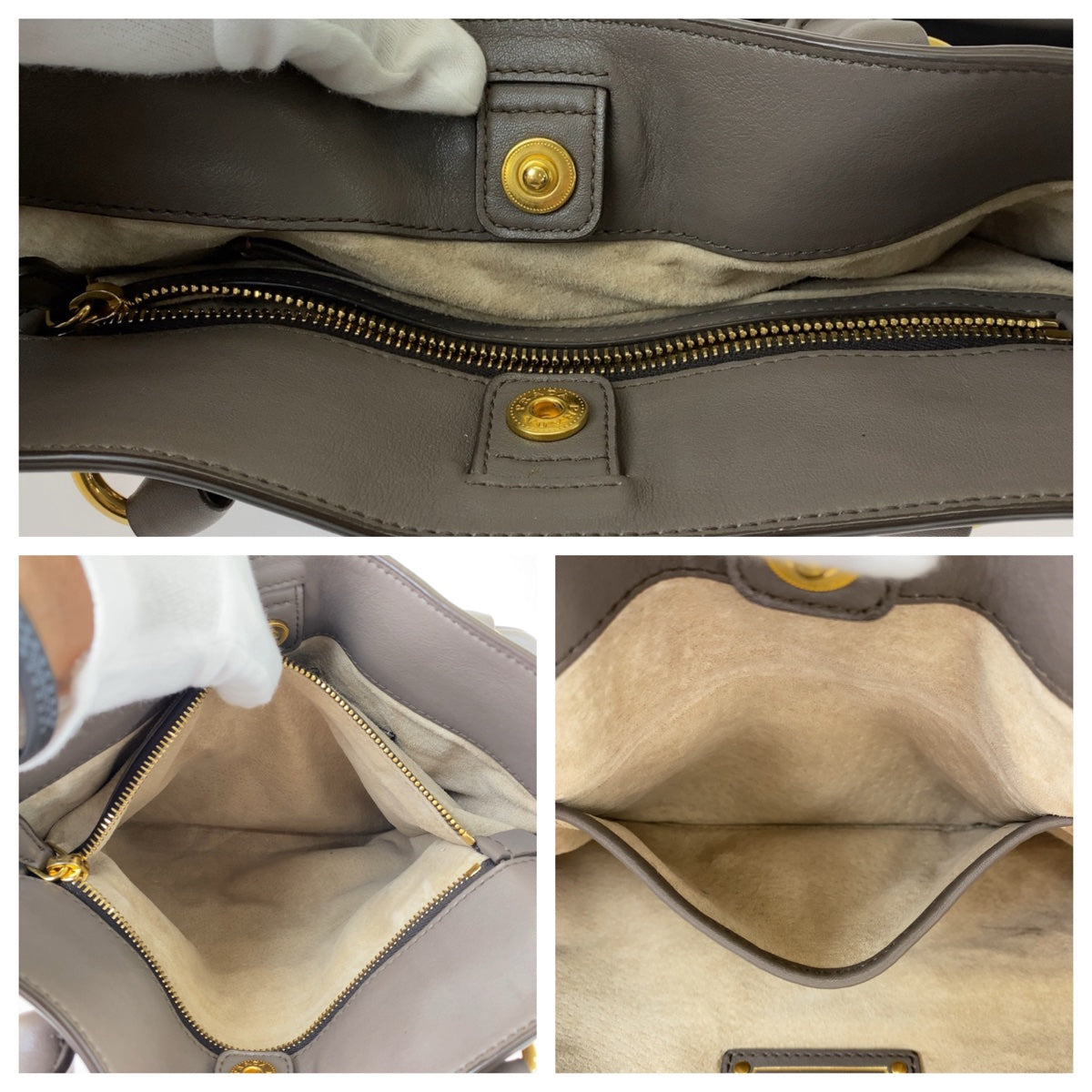 Prada Leather Tote Bag