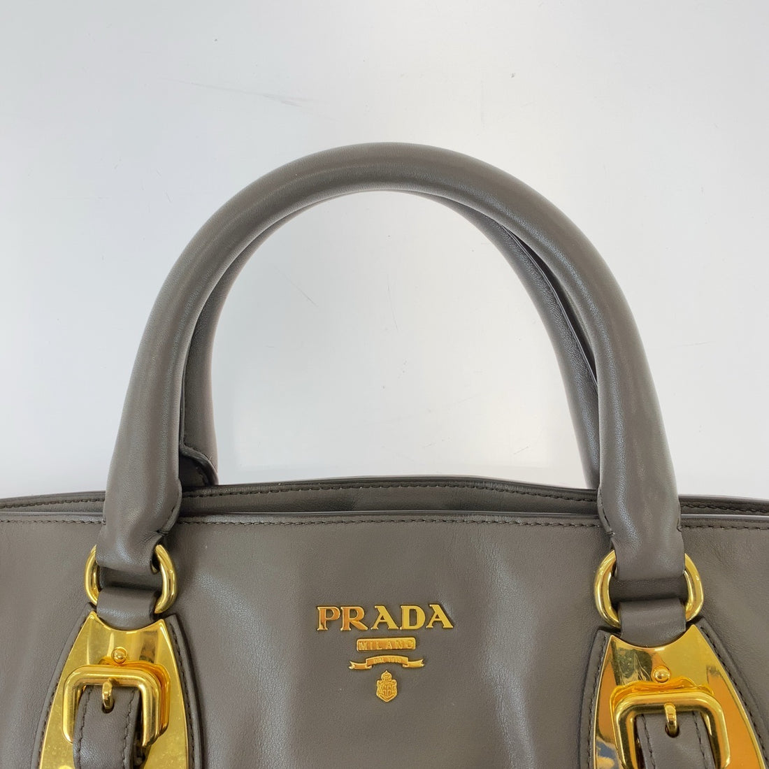 Prada Leather Tote Bag