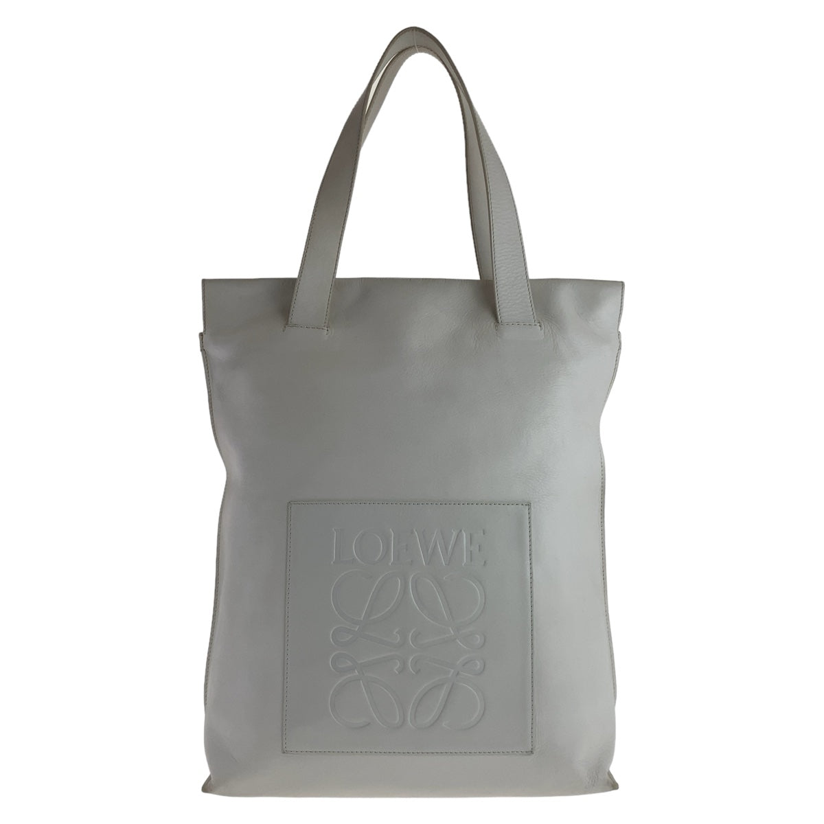 Loewe Anagram Leather Shopper Tote Bag in Very Good Condition