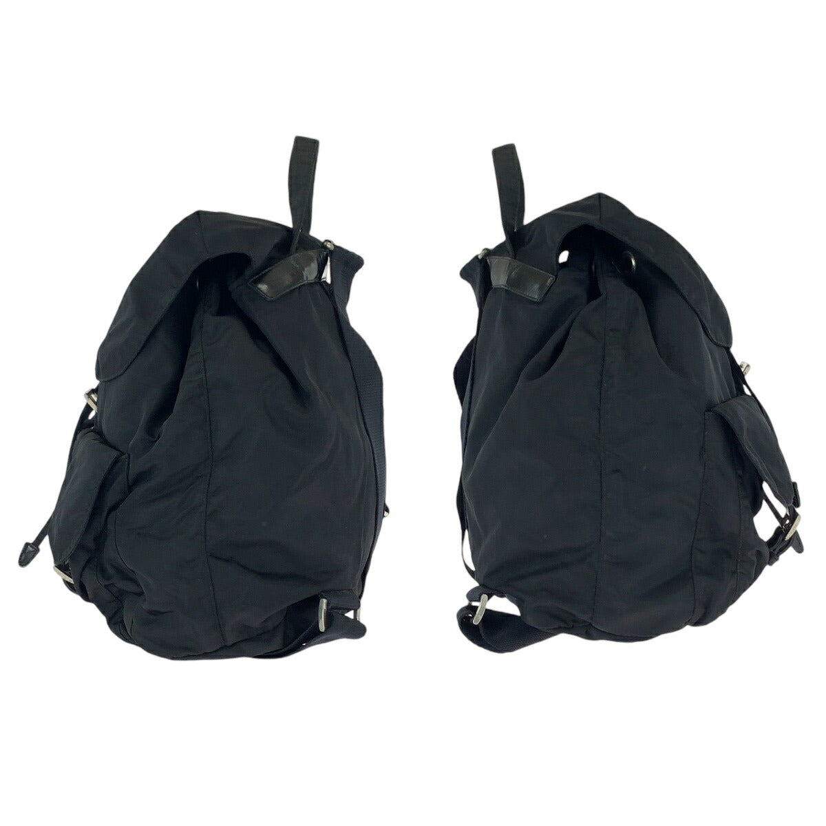 Prada Nylon Tessuto Logo Backpack