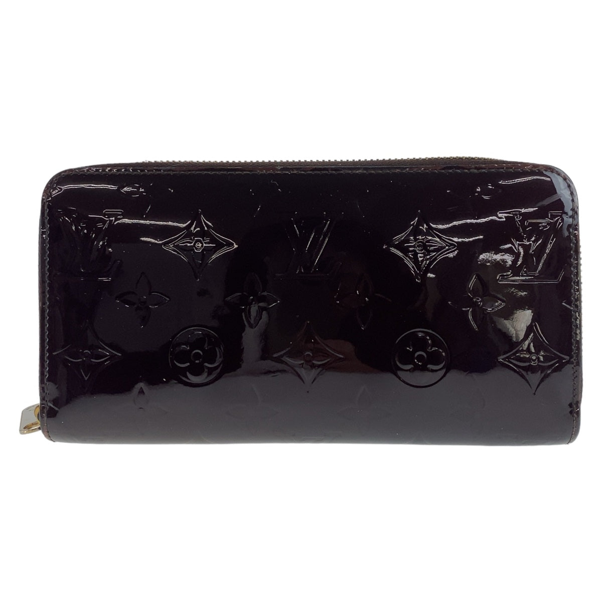 Louis Vuitton Vernis Zippy Wallet Amarante M93522