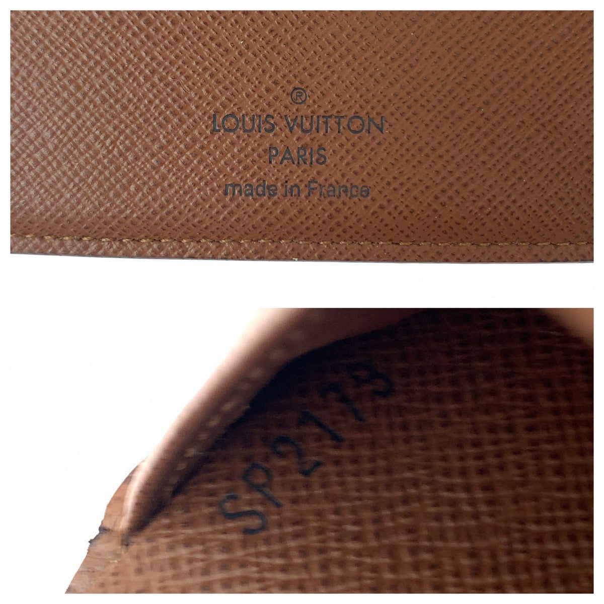 Louis Vuitton Monogram Portefeuille Multiple Brown PVC Wallet M60895 in Very Good Condition