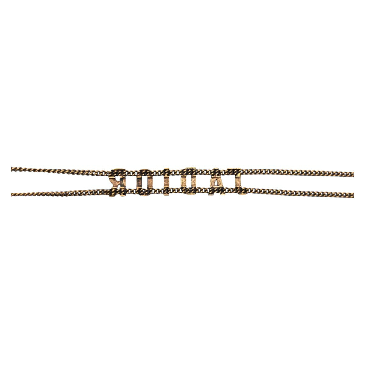 Dior J'A DIOR Gold Metal Necklace Choker