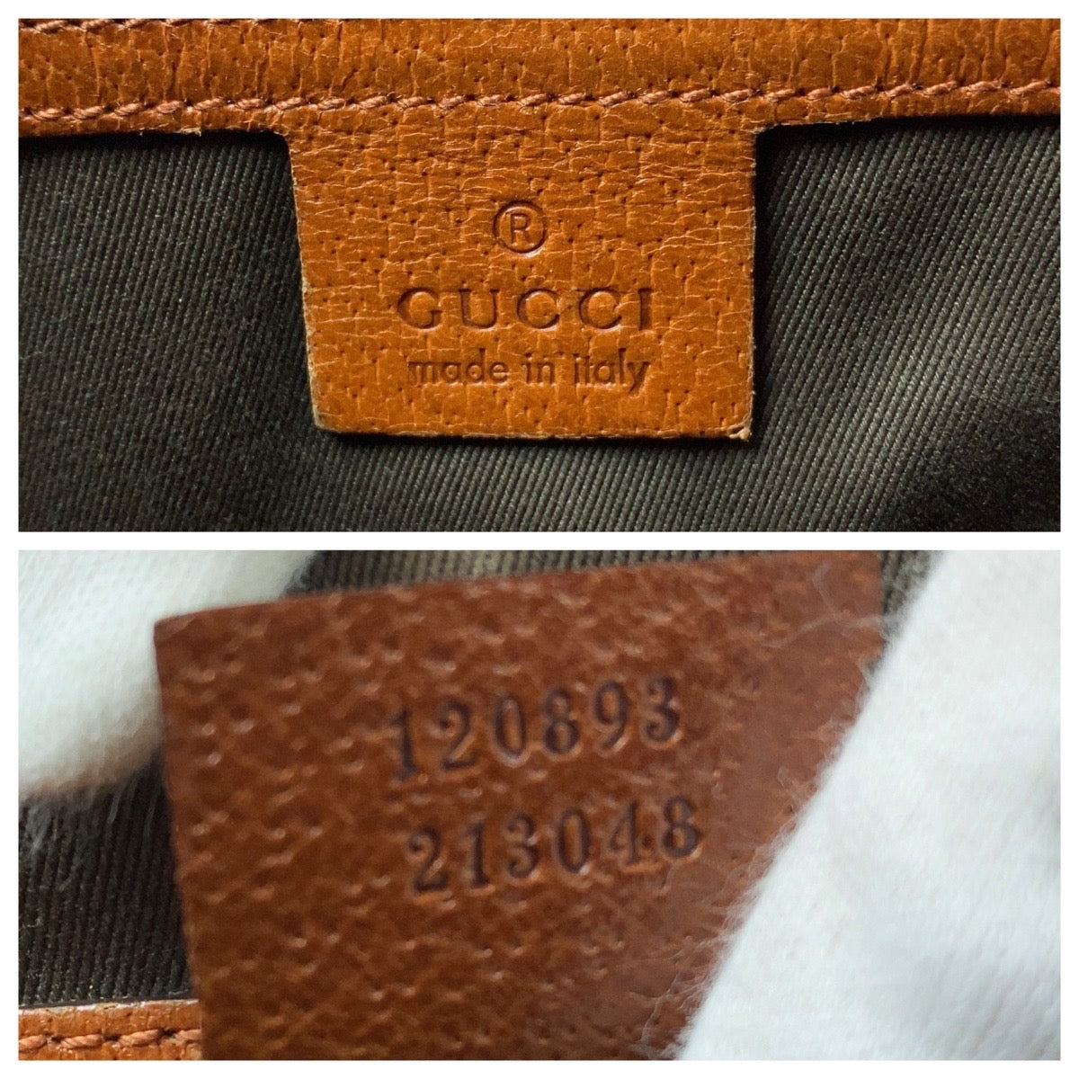 Gucci GG Canvas Leather Shoulder Bag