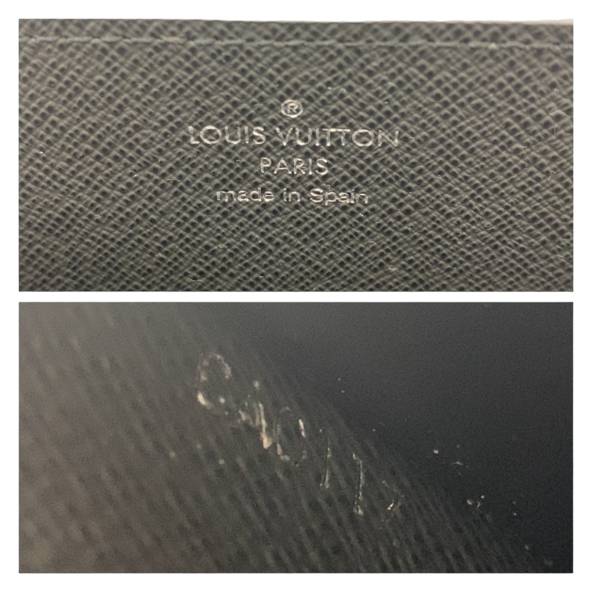 Louis Vuitton Taiga Zippy XL Leather Wallet M44275 in Very Good Condition